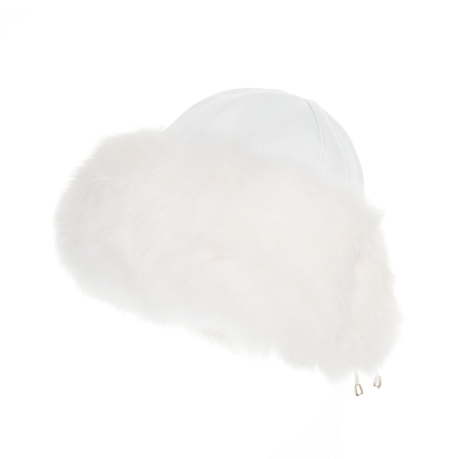 Chapeau en fourrure de renard finlandais naturel